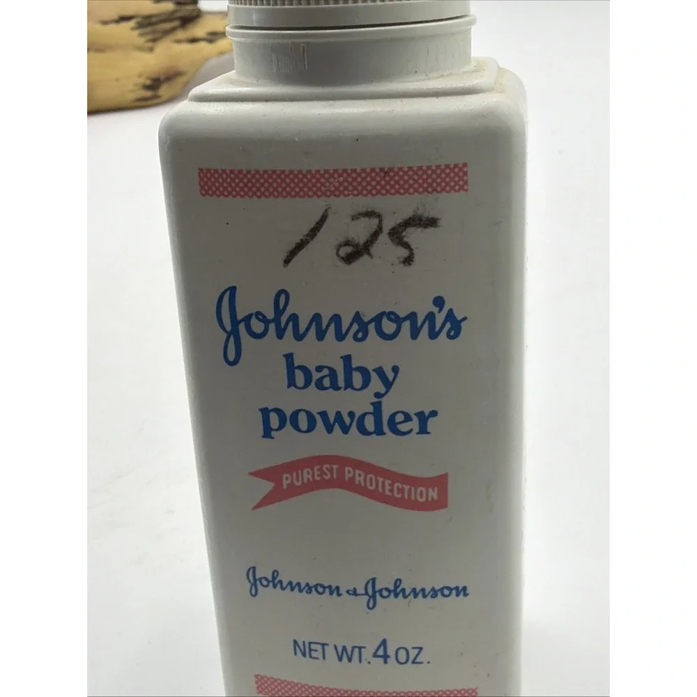 Vintage Limited Johnsons Baby Powder Purest Protection 4 oz RARE BOTTLE